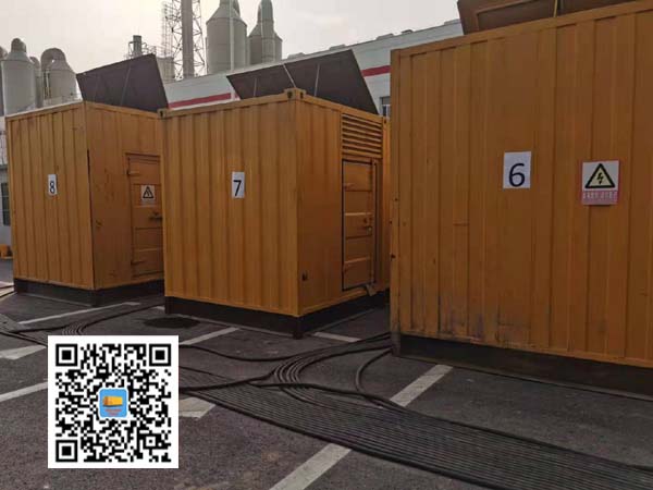 新干租赁发电机150kw发电机要用多大电缆?
