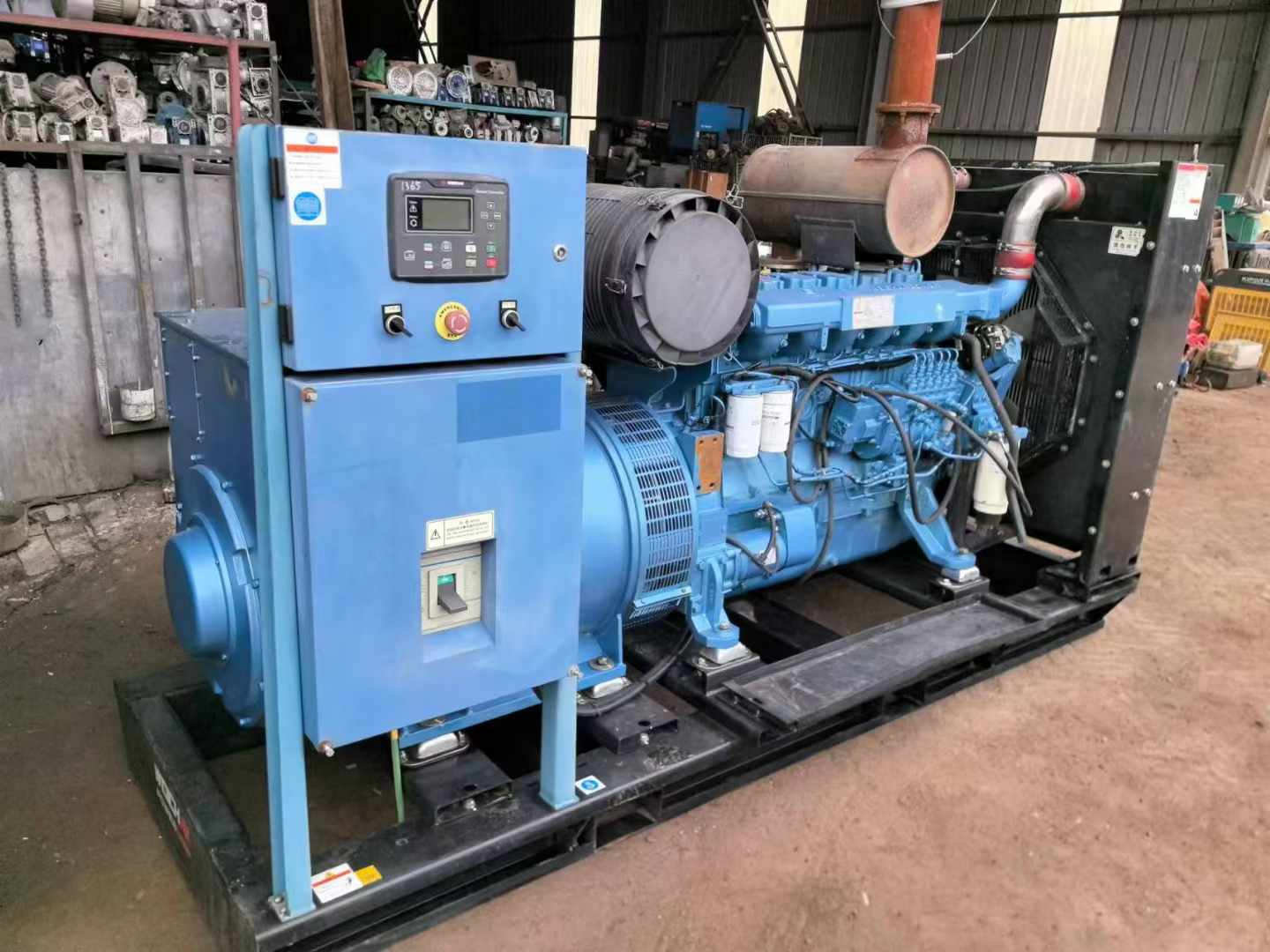 新干500kW 柴油发电机组可带动设备功率的计算公式是什么？