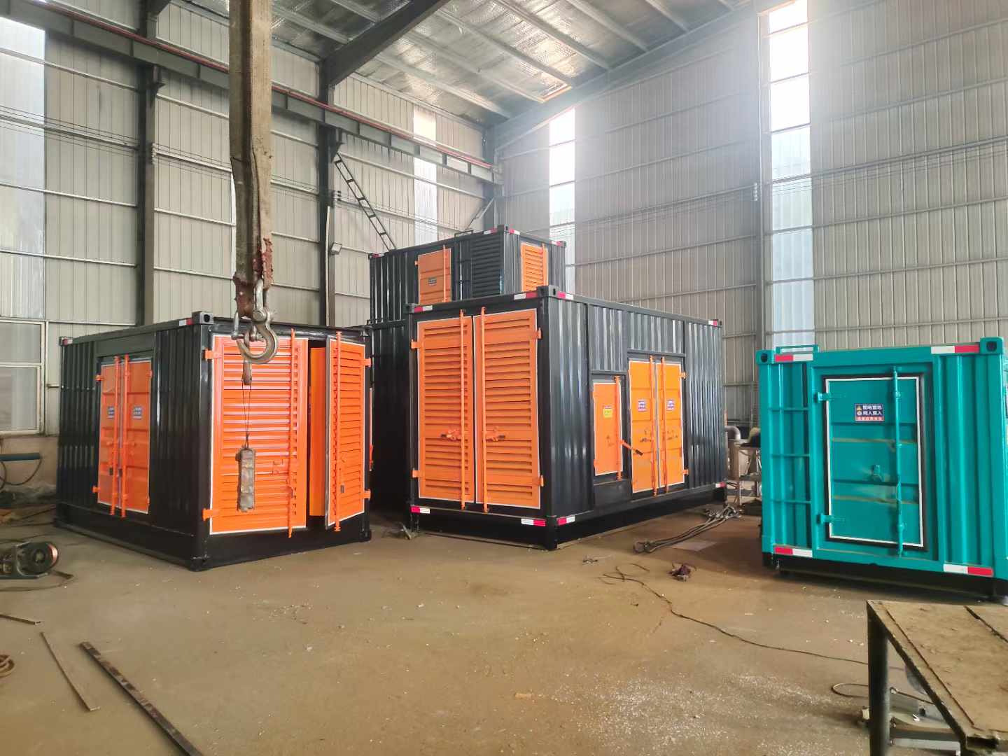 新干500kw柴油发电机组可以带动多少功率设备？